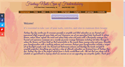 Desktop Screenshot of fantasynailspa.com