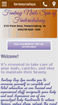 Mobile Screenshot of fantasynailspa.com
